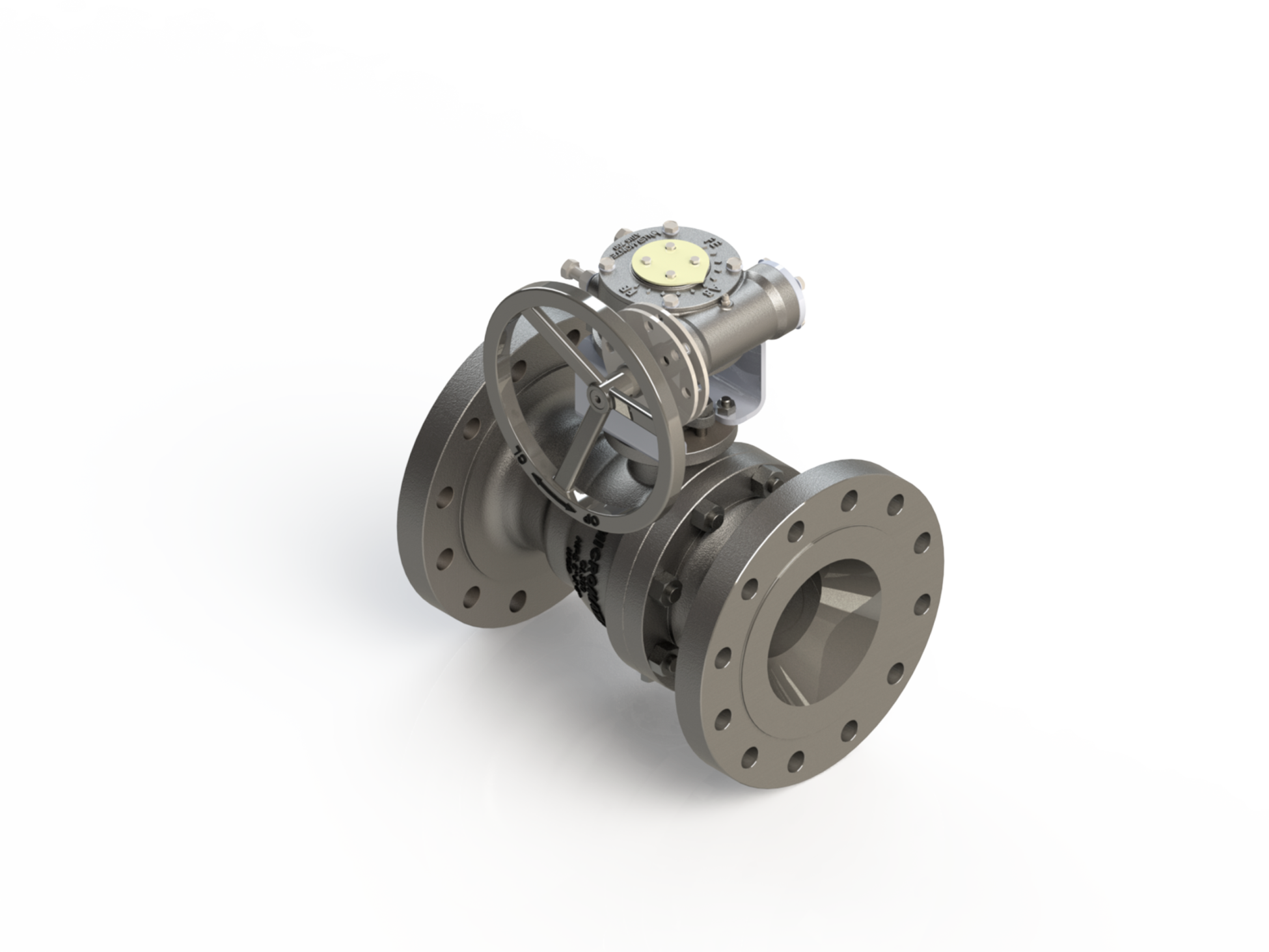 Válvula Esfera Bipartida - Montagem Trunnion - CL 300 - Passagem Reduzida